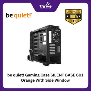 be quiet! Gaming Case SILENT BASE 601 Orange With Side Window