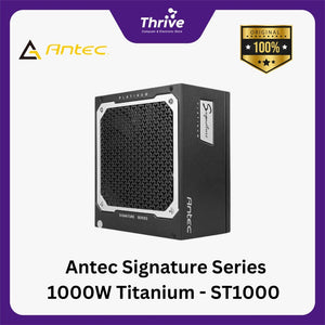 Antec Signature Series 1000W Titanium - ST1000 Titanium - 80+ Titanium Certified - Fully Modular - 10 Years Warranty Replacement