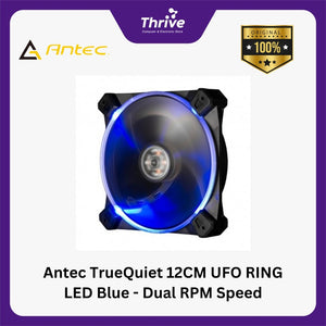 Antec TrueQuiet 12CM UFO RING LED Blue - Dual RPM Speed