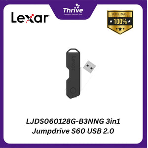 LJDS060128G-B3NNG 3in1 Jumpdrive S60 USB 2.0