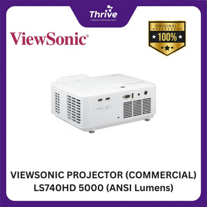 VIEWSONIC PROJECTOR (COMMERCIAL) LS740HD 5000 (ANSI Lumens)