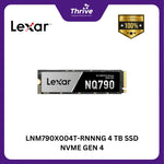 Load image into Gallery viewer, LNM790X004T-RNNNG 4 TB SSD NVME GEN 4

