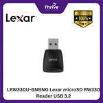 Load image into Gallery viewer, LRW330U-BNBNG Lexar microSD RW330 Reader USB 3.2
