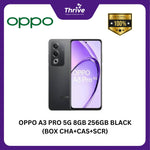 Load image into Gallery viewer, OPPO A3 PRO 5G 8GB 256GB BLACK (BOX CHA+CAS+SCR)
