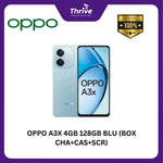 Load image into Gallery viewer, OPPO A3X 4GB 128GB BLU (BOX CHA+CAS+SCR)