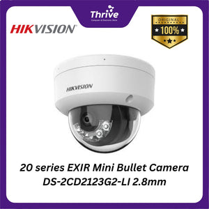20 series EXIR Mini Bullet Camera DS-2CD2123G2-LI 2.8mm