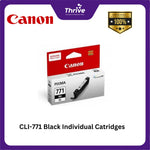 Load image into Gallery viewer, CLI-771 Black Individual Catridges