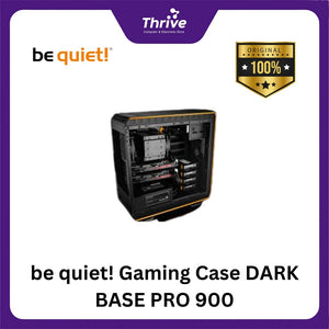 be quiet! Gaming Case DARK BASE PRO 900 Orange REV.2 - Modular Construction - Fully Window Side Panel