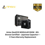 Load image into Gallery viewer, Antec NeoECO MODULAR 550W - 80+ Bronze Certified - Japanese Capacitor ! - 5 Years Warranty Replacement
