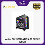 Load image into Gallery viewer, Antec CONSTELLATION C8 CURVE WOOD - Full-Tower E-ATX Gaming Case - Dual Chamber Design - 4mm Tempered Curved Glass with Exotic WOOD - Right Side Full Mesh Panel - Type C Ready
