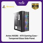 Load image into Gallery viewer, Antec NX291 - ATX Gaming Case - Tempered Glass Side Panel - FREE 3 PCS 12CM RGB FANS + 1 PCS 12CM FAN
