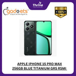 Load image into Gallery viewer, APPLE IPHONE 15 PRO MAX 256GB BLUE TITANIUM GRS RSMI INDONESIA GDN
