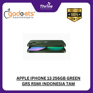 APPLE IPHONE 13 256GB GREEN GRS RSMI INDONESIA TAM