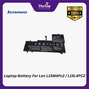 Laptop Battery For Len L15M4Pc2 / L15L4PC2