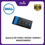 Load image into Gallery viewer, Batterai OR FV993 / M4700 / M4800 / M6600/M6800