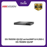 Load image into Gallery viewer, DS-7600NI-Q1/Q2 series(4MP &amp; H.265+) DS-7608NI-Q1/8P