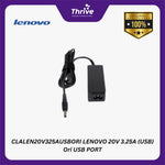 Load image into Gallery viewer, CLALEN20V325AUSBORI LENOVO 20V 3.25A (USB) Ori USB PORT
