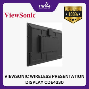 VIEWSONIC WIRELESS PRESENTATION DISPLAY CDE4330