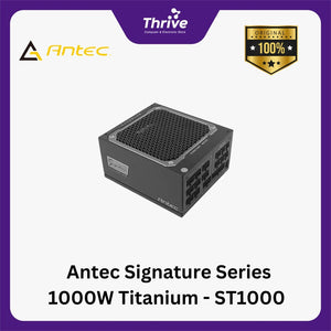 Antec Signature Series 1000W Titanium - ST1000 Titanium - 80+ Titanium Certified - Fully Modular - 10 Years Warranty Replacement