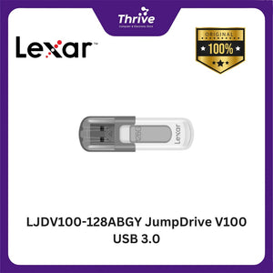 LJDV100-128ABGY JumpDrive V100 USB 3.0