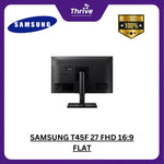 Load image into Gallery viewer, SAMSUNG T45F 27 FHD 16:9 FLAT IPS 72% NTSC 75HZ ERGO STAND 1Y PART + 3Y SERVICE
