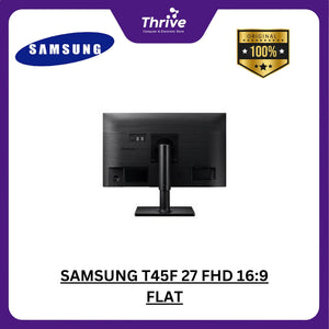 SAMSUNG T45F 27 FHD 16:9 FLAT IPS 72% NTSC 75HZ ERGO STAND 1Y PART + 3Y SERVICE