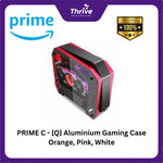Load image into Gallery viewer, PRIME C - [Q] Aluminium Gaming Case Orange, Pink, White
