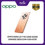 Load image into Gallery viewer, OPPO RENO 12 F 5G 12GB 512GB ORANGE (BOX:CHA+CAS+SCR)

