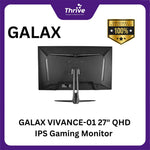 Load image into Gallery viewer, GALAX VIVANCE-01 27&quot; QHD IPS Gaming Monitor 165Hz with G-SYNC - Response Time 1ms
