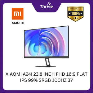 XIAOMI A24I 23.8 INCH FHD 16:9 FLAT IPS 99% SRGB 100HZ 3Y