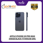 Load image into Gallery viewer, APPLE IPHONE 15 PRO MAX 256GB BLACK TITANIUM GRS RSMI INDONESIA TAM
