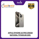 Load image into Gallery viewer, APPLE IPHONE 15 PRO 256GB NATURAL TITANIUM GRS RSMI INDONESIA DIGIMAP
