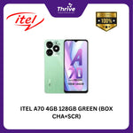 Load image into Gallery viewer, ITEL A70 4GB 128GB GREEN (BOX CHA+SCR)