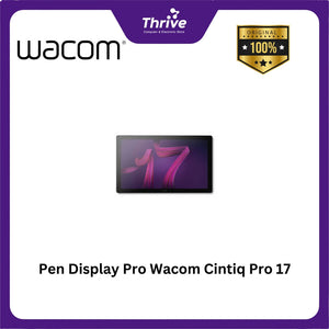 Pen Display Pro Wacom Cintiq Pro 17