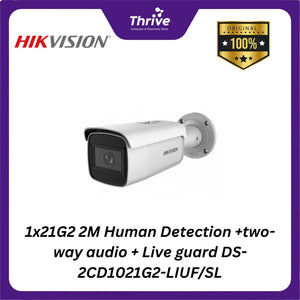 1x21G2 2M Human Detection +two-way audio + Live guard DS-2CD1021G2-LIUF/SL