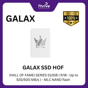 GALAX SSD HOF (HALL OF FAME) SERIES 512GB ( R/W : Up to 520/500 MB/s ) - MLC NAND flash