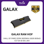Load image into Gallery viewer, GALAX RAM HOF (HALL OF FAME) DDR4 3600MHz 16GB (8GBx2) C17-18-18-38 1.35V
