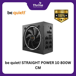 be quiet! STRAIGHT POWER 10 800W CM - Silent Wings - Modular - 80+ Gold Certified - 5 Years Warranty - Number 1 PSU in Germany