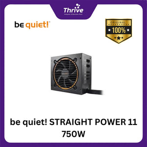 be quiet! STRAIGHT POWER 11 750W - Fully Modular - 80+ Platinum Certified - 5 Years Warranty - Number 1 PSU in Germany