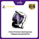 Load image into Gallery viewer, Antec Premium Gaming Case TORQUE BLACK/WHITE - Aluminum Panels - Dual Side 4mm Tempered Glass - Type C 3.1 Ready
