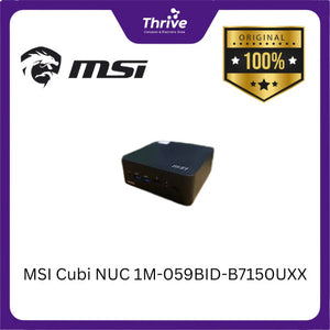 MSI Cubi NUC 1M-059BID-B7150UXX