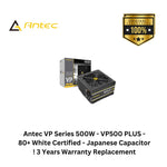 Load image into Gallery viewer, Antec VP Series 500W - VP500 PLUS - 80+ White Certified - Japanese Capacitor ! 3 Years Warranty Replacement
