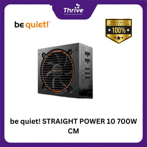 be quiet! STRAIGHT POWER 10 700W CM - Silent Wings - Modular - 80+ Gold Certified - 5 Years Warranty - Number 1 PSU in Germany