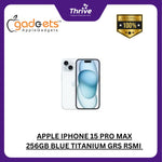 Load image into Gallery viewer, APPLE IPHONE 15 PRO MAX 256GB BLUE TITANIUM GRS RSMI INDONESIA DIGIMAP
