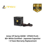 Load image into Gallery viewer, Antec VP Series 500W - VP500 PLUS - 80+ White Certified - Japanese Capacitor ! 3 Years Warranty Replacement
