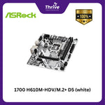 Load image into Gallery viewer, 1700 H610M-HDV/M.2+ D5 (white)
