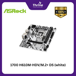 1700 H610M-HDV/M.2+ D5 (white)