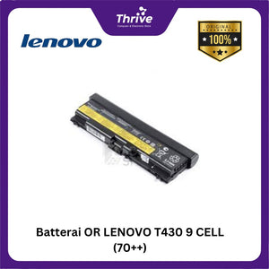 Batterai OR LENOVO T430 9 CELL (70++)