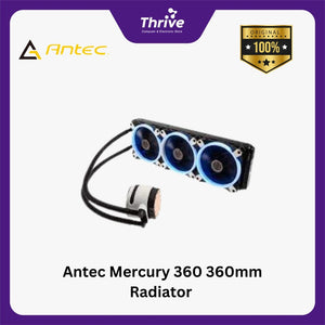 Antec Mercury 360 360mm Radiator - Triple Fan 3x120mm - Temperature Censor by LED light