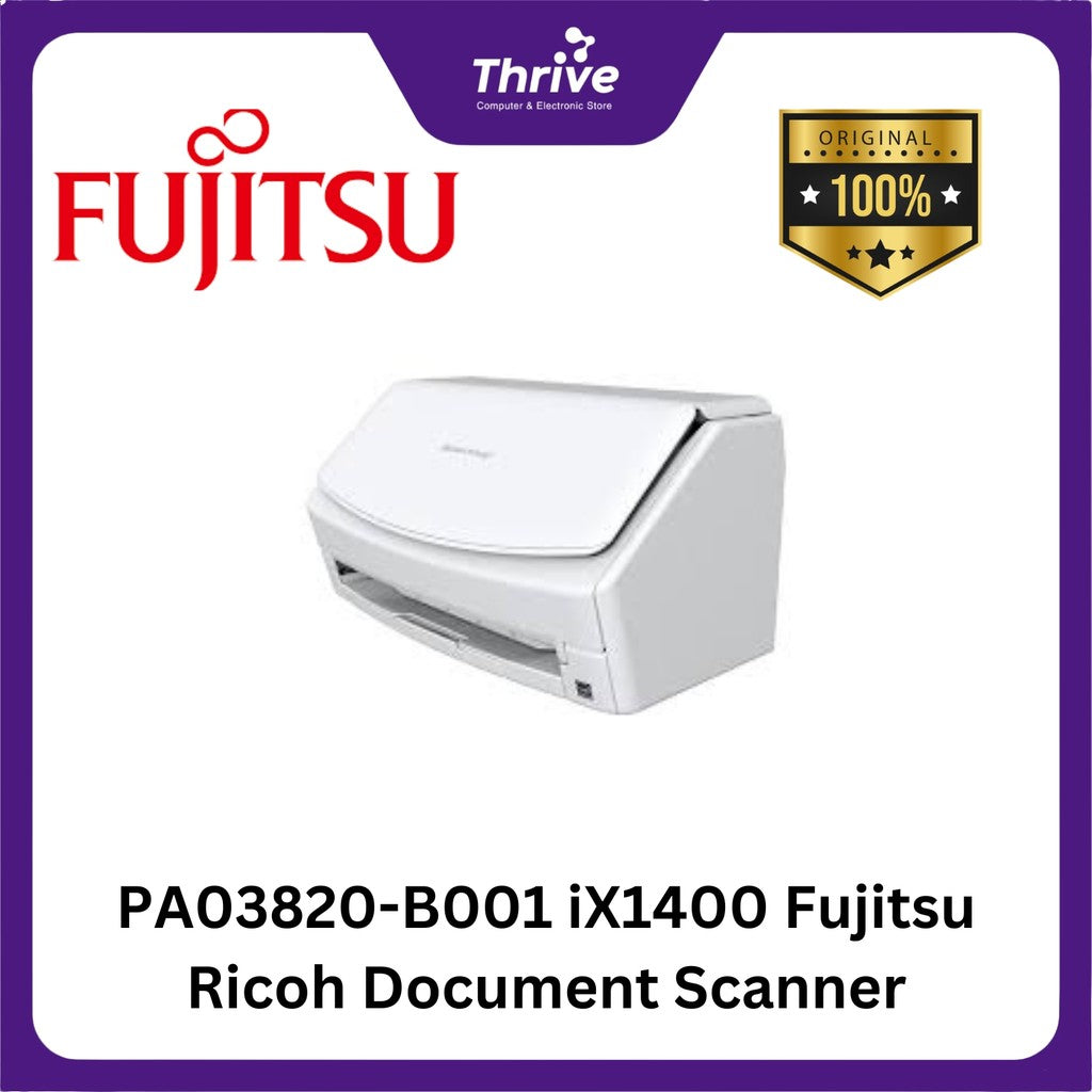 PA03820-B001 iX1400 Fujitsu Ricoh Document Scanner - Sultan Store